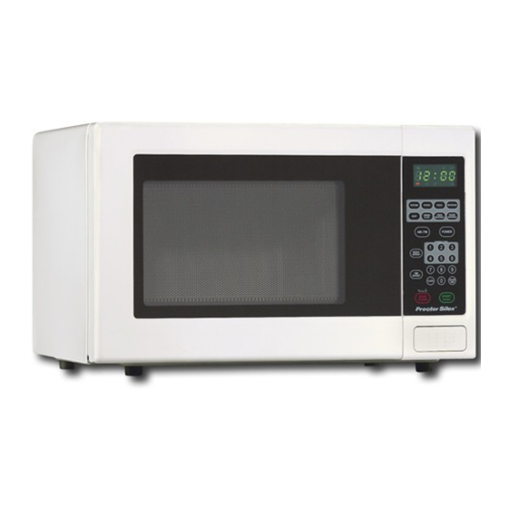 PROCTORSILEX MICROWAVE OVEN 87025 MICROWAVE OVEN OWNER