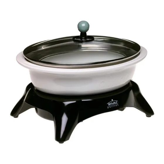 RIVAL CROCKPOT 5050 WCN SLOW COOKER OWNER'S MANUAL ManualsLib
