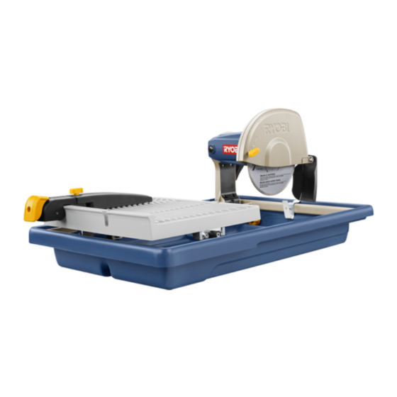 RYOBI WS730 SAW OPERATOR