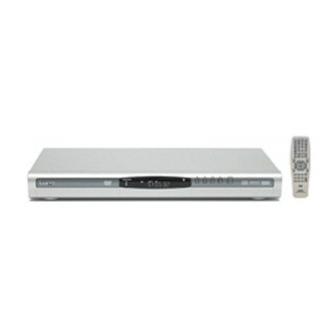 Sanyo DVD-SL33 Instruction Manual