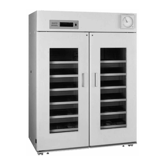 sanyo blood bank refrigerator