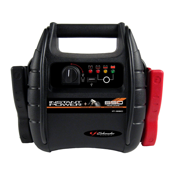 SCHUMACHER INSTANT POWER IP125C REMOTE STARTER OWNER