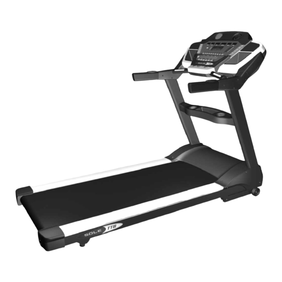 SOLE FITNESS TT8 TREADMILL OWNER'S MANUAL ManualsLib