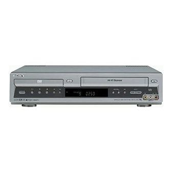 Sony SLV-D930 GI Combi DVD VHS Video Cassette Recorder & Remote Control