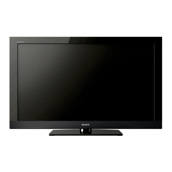 SONY BRAVIA KDL46EX501 HDTV SPECIFICATIONS ManualsLib