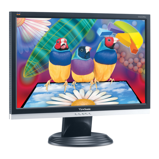 viewsonic va2226w monitor