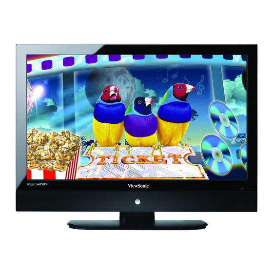 VIEWSONIC N4285P LCD TV USER MANUAL ManualsLib