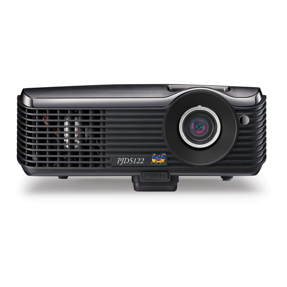VIEWSONIC PJD5122 PROJECTOR USER MANUAL ManualsLib