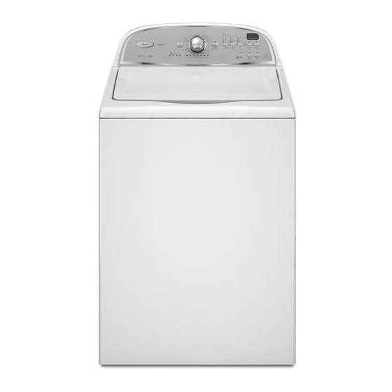 WHIRLPOOL CABRIO W10280475C WASHER USE AND CARE MANUAL ManualsLib