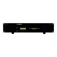 Yamaha PW3000MA Owner's Manual