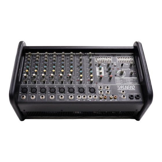 yorkville mm4d powered mixer
