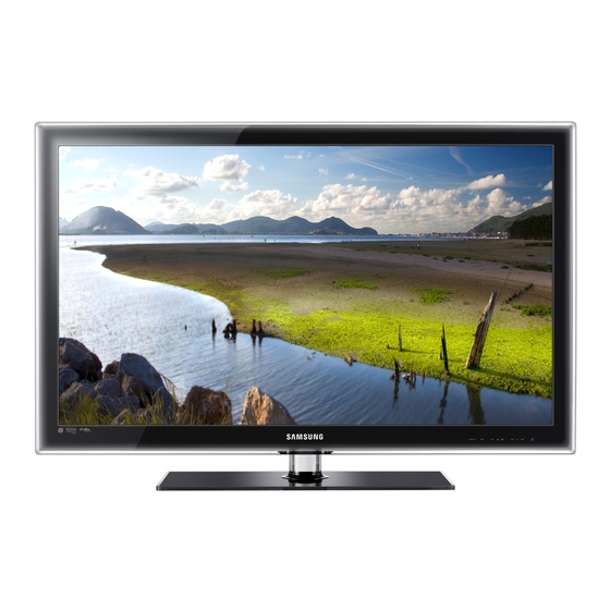 SAMSUNG UE40C5100QW LED TV USER MANUAL | ManualsLib