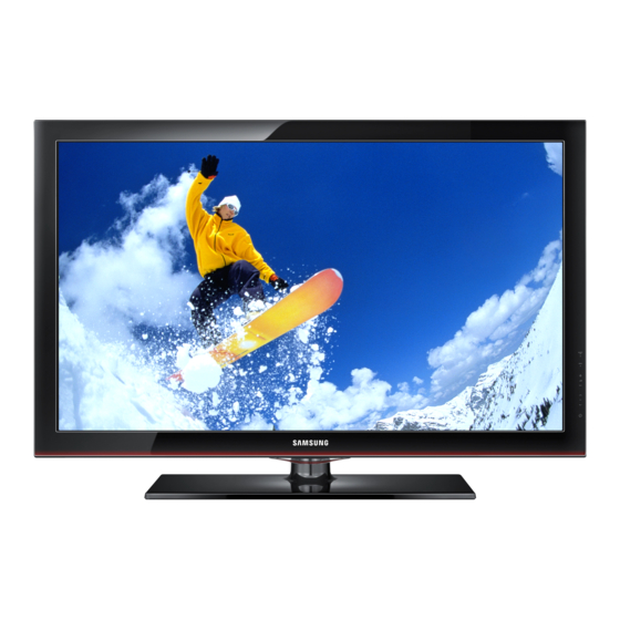 SAMSUNG PS42C450B1W PLASMA TV USER MANUAL | ManualsLib
