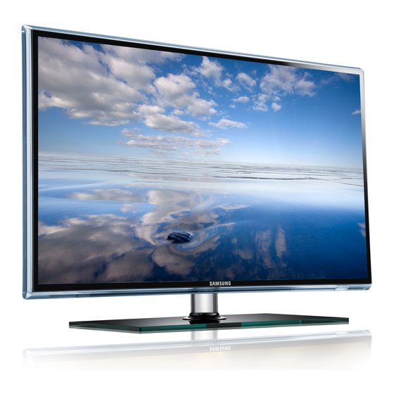 SAMSUNG UN40D6500VF LED TV USER MANUAL | ManualsLib