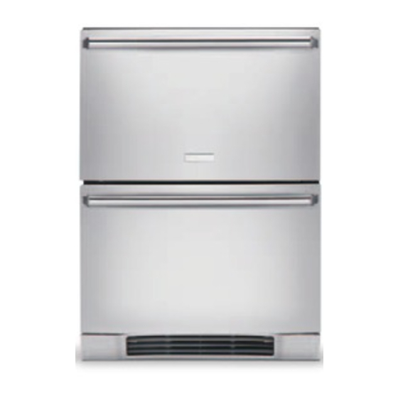 ELECTROLUX EI24RD65 REFRIGERATOR USE AND CARE MANUAL ManualsLib