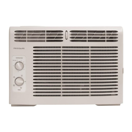 FRIGIDAIRE FRA052XT7 AIR CONDITIONER INSTALLATION INSTRUCTIONS ManualsLib