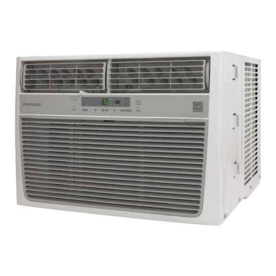 FRIGIDAIRE LRA107BU1 AIR CONDITIONER USE AND CARE MANUAL ManualsLib