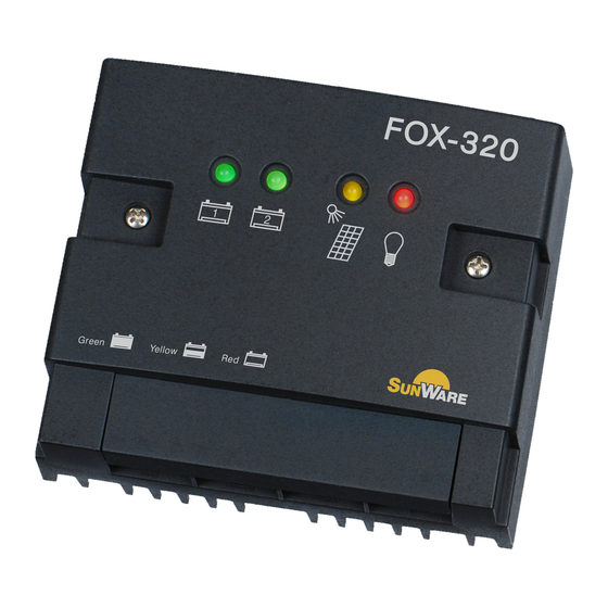 SunWare FOX-320 Manuals