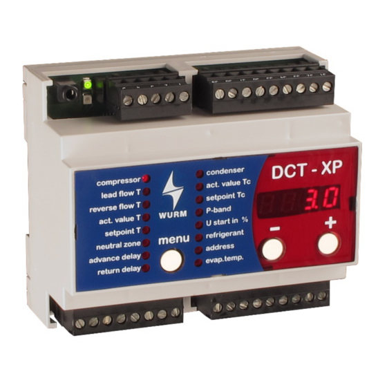 WURM DCT-XP Quick Start Manual