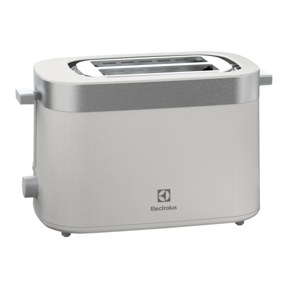 Electrolux E2TS1-100W bread toaster Manuals
