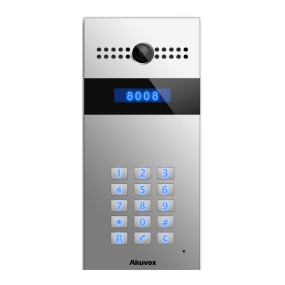 Akuvox R27V Admin Manual