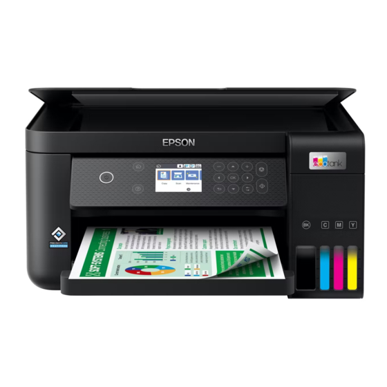 EPSON ECOTANK ET3800 SERIES USER MANUAL Pdf Download ManualsLib
