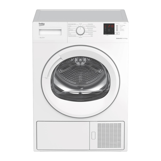 BEKO DRX722W USER MANUAL Pdf Download | ManualsLib