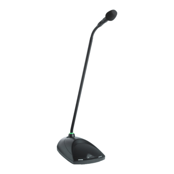 SHURE MICROFLEX MX410 MANUAL Pdf Download ManualsLib