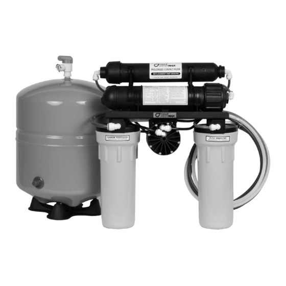HAGUE QUALITY WATER WATERMAX H6000 OWNER