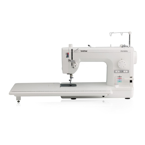 BROTHER PQ1500SL OPERATION MANUAL Pdf Download ManualsLib
