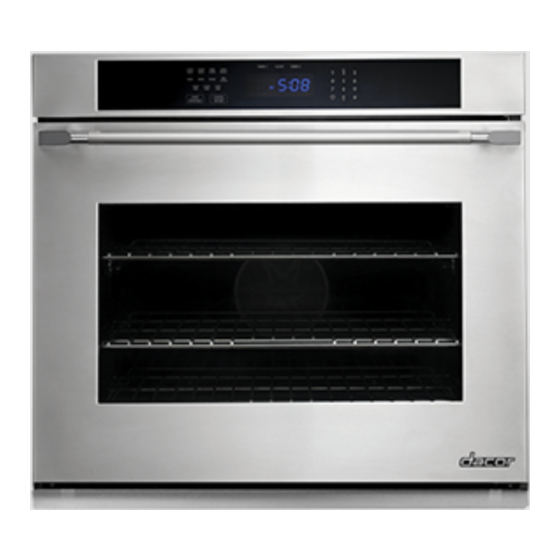 DACOR DISTINCTIVE DTO130 USE AND CARE MANUAL Pdf Download ManualsLib