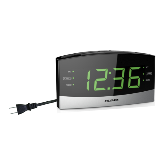 SYLVANIA SCR1989BTPL OPERATING INSTRUCTIONS MANUAL Pdf Download