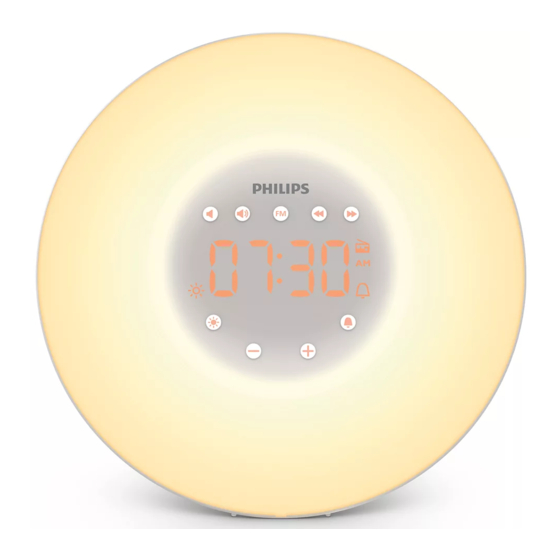 PHILIPS WAKEUP LIGHT HF3505/60 MANUAL Pdf Download ManualsLib