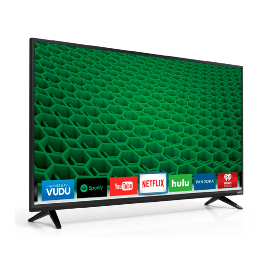 VIZIO D48D0 QUICK START MANUAL Pdf Download ManualsLib