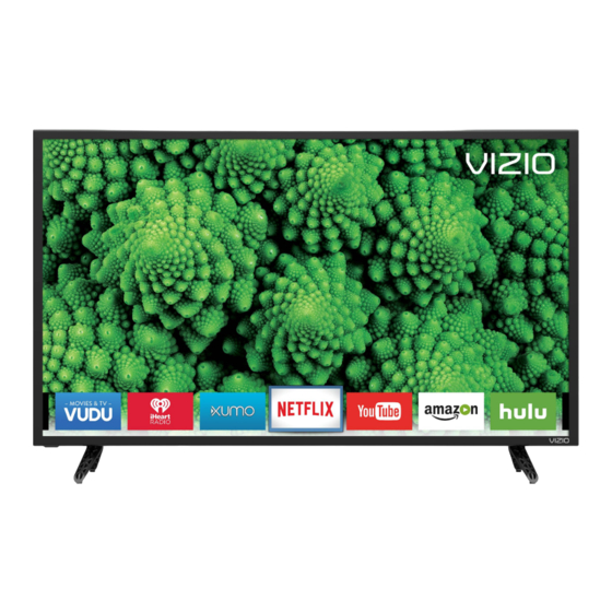 VIZIO D32FE1 USER MANUAL Pdf Download ManualsLib