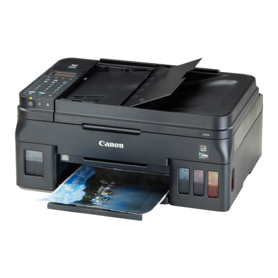 CANON PIXMA G4210 ONLINE MANUAL Pdf Download ManualsLib