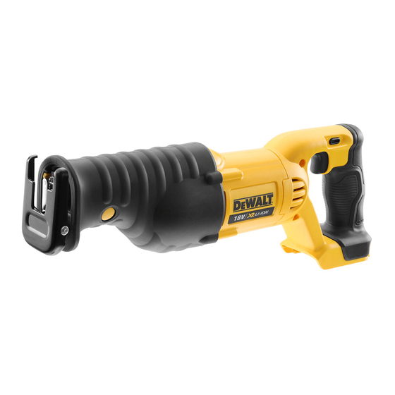 DEWALT DCS380XE INSTRUCTION MANUAL Pdf Download ManualsLib