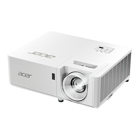 Acer XL1520i DLP Projector Manuals