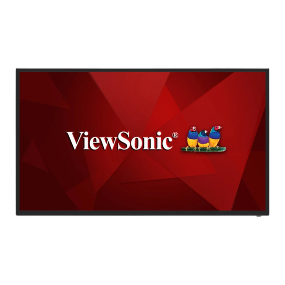 ViewSonic CDE7512-2 User Manual