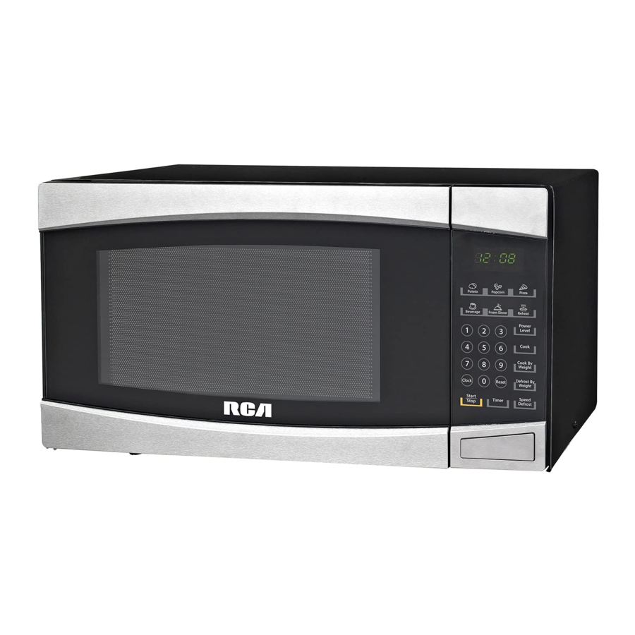 RCA RMW1414 - 1.4 CU FT STAINLESS MICROWAVE Manual