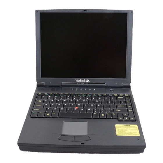 Winbook XL User Manual