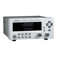 EXFO FVA-3100-DEI User Manual
