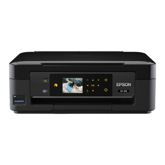 Epson XP-410 Product Specifications