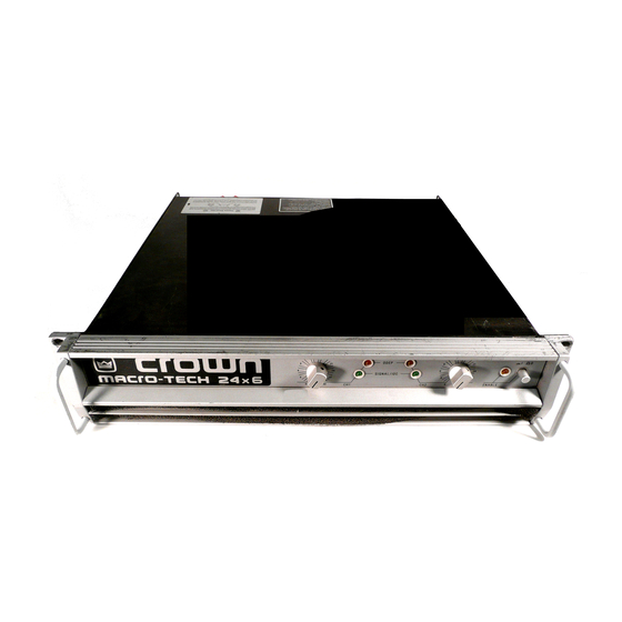Macro-Tech  24x6 Reference Manual