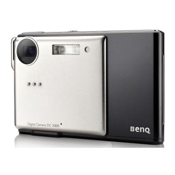 BenQ DC X800 User Manual