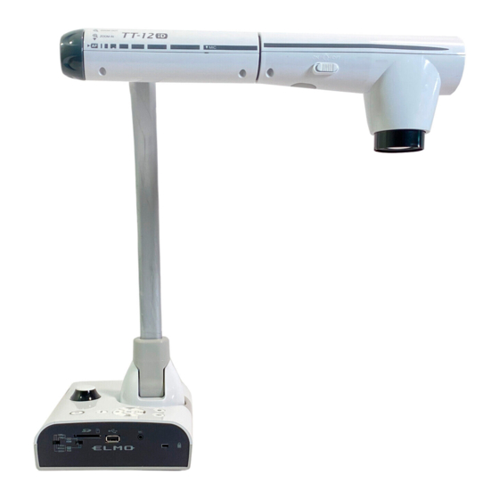 Elmo TT-12iD Quick Training Manual