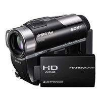 Sony Handycam DCR-DVD910E Service Manual