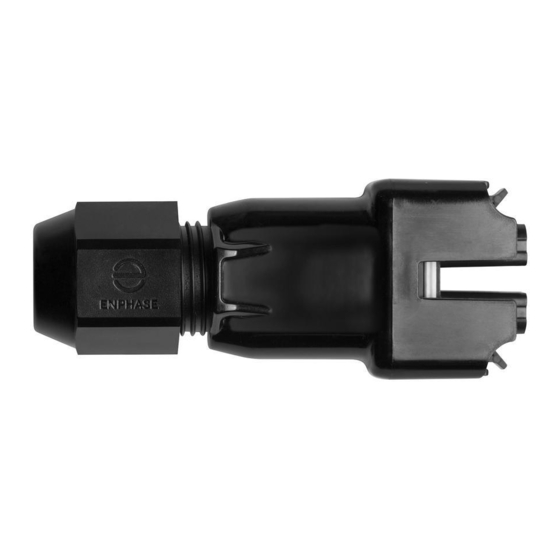 enphase Q-CONN-3P-10F Quick Install Manual