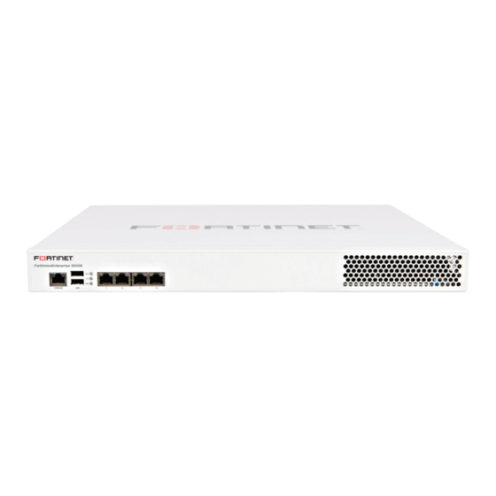 Fortinet FortiVoice Enterprise 3000E Manuals