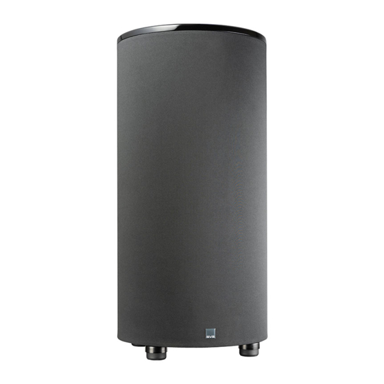 SVS PC2000 PRO OWNER'S MANUAL Pdf Download ManualsLib